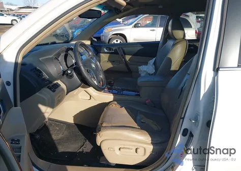 2012 Toyota Highlander Limited V6 z USA, uszkodzony, nr VIN 5TDDK3EH2CS136353